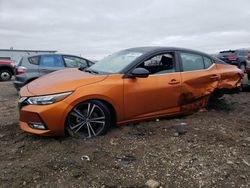 Salvage cars for sale at auction: 2021 Nissan Sentra SR