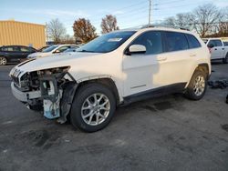 Salvage cars for sale at Moraine, OH auction: 2016 Jeep Cherokee Latitude