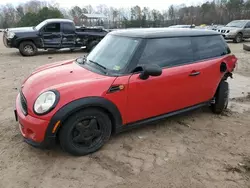 Salvage cars for sale at Charles City, VA auction: 2011 Mini Cooper