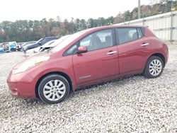 Salvage cars for sale at auction: 2015 Nissan Leaf S