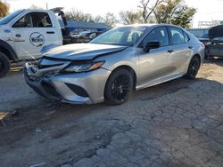 Salvage cars for sale from Copart Wichita, KS: 2020 Toyota Camry SE