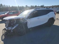 Salvage cars for sale at Windham, ME auction: 2021 GMC Terrain SLE