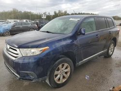 Toyota Highlander salvage cars for sale: 2012 Toyota Highlander Base