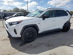 Toyota salvage cars for sale: 2021 Toyota Rav4 LE