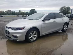 Salvage cars for sale from Copart Shreveport, LA: 2018 Chevrolet Malibu LS