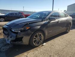 Salvage cars for sale at Dyer, IN auction: 2019 Ford Fusion Titanium