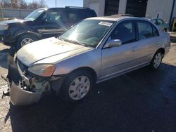 Salvage cars for sale at Rogersville, MO auction: 2002 Honda Civic EX