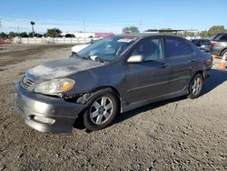 Salvage cars for sale at San Diego, CA auction: 2005 Toyota Corolla CE