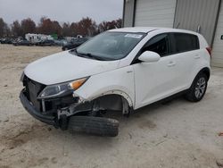 Salvage cars for sale at Columbia, MO auction: 2016 KIA Sportage LX