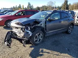 Vehiculos salvage en venta de Copart Graham, WA: 2024 Subaru Crosstrek Premium