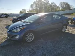 Salvage cars for sale at Gastonia, NC auction: 2015 Hyundai Elantra SE