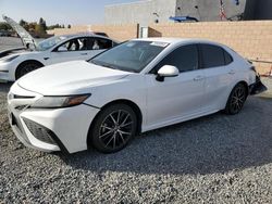 Salvage cars for sale at Mentone, CA auction: 2021 Toyota Camry SE