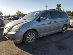 Salvage cars for sale at San Martin, CA auction: 2009 Honda Odyssey EXL