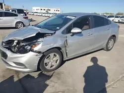 Salvage cars for sale at Grand Prairie, TX auction: 2018 Chevrolet Cruze LS