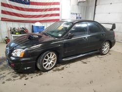 Salvage cars for sale at Lyman, ME auction: 2004 Subaru Impreza WRX STI