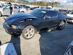 Salvage cars for sale at Spartanburg, SC auction: 2012 Ford Mustang