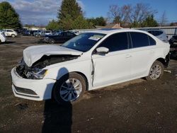 Volkswagen Jetta salvage cars for sale: 2015 Volkswagen Jetta TDI