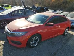 Honda Civic salvage cars for sale: 2018 Honda Civic LX