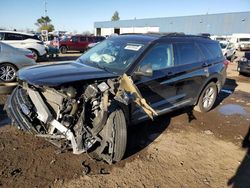 Salvage cars for sale at Woodhaven, MI auction: 2023 Ford Explorer XLT