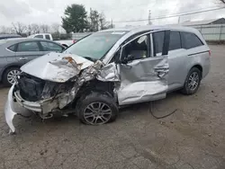 Salvage cars for sale at Lexington, KY auction: 2011 Honda Odyssey EXL