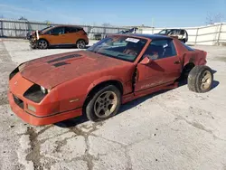 Salvage cars for sale at Walton, KY auction: 1986 Chevrolet Camaro