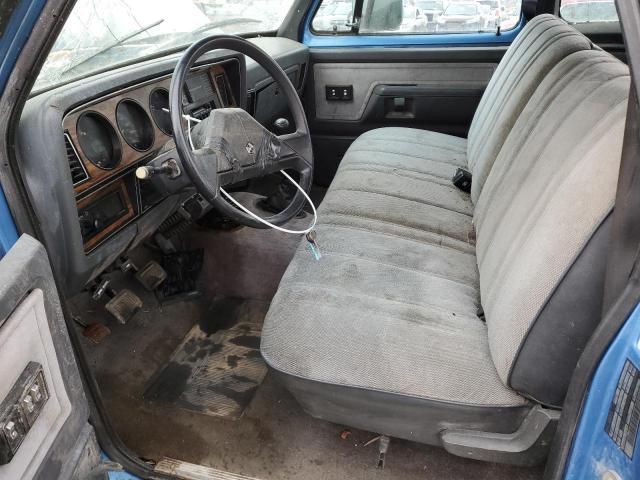 1990 Dodge W-SERIES W150