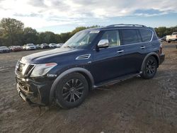 Salvage cars for sale from Copart Conway, AR: 2017 Nissan Armada Platinum