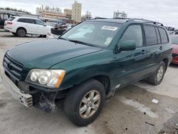 Toyota salvage cars for sale: 2003 Toyota Highlander Limited