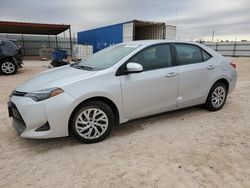 Salvage cars for sale at Andrews, TX auction: 2019 Toyota Corolla L