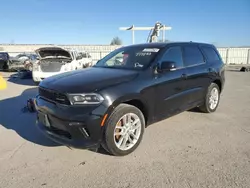 Dodge Durango gt Vehiculos salvage en venta: 2022 Dodge Durango GT