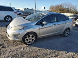 Salvage cars for sale from Copart Oklahoma City, OK: 2012 Ford Fiesta SEL