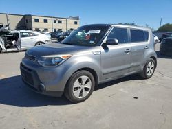 Salvage cars for sale from Copart Wilmer, TX: 2015 KIA Soul