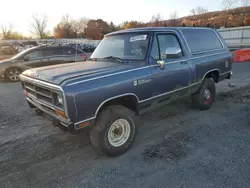 Dodge salvage cars for sale: 1988 Dodge Ramcharger AW-100