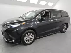 Salvage cars for sale at Van Nuys, CA auction: 2022 Toyota Sienna XLE