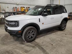 Salvage cars for sale at Milwaukee, WI auction: 2023 Ford Bronco Sport Badlands