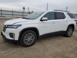 Salvage cars for sale from Copart Chicago Heights, IL: 2023 Chevrolet Traverse LT