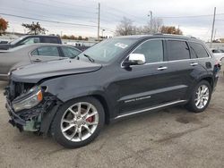 Jeep salvage cars for sale: 2014 Jeep Grand Cherokee Summit