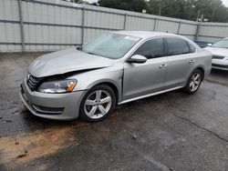 Clean Title Cars for sale at auction: 2012 Volkswagen Passat SE