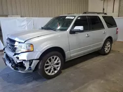 Salvage cars for sale at Lufkin, TX auction: 2015 Ford Expedition Limited