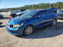 Vehiculos salvage en venta de Copart Greenwell Springs, LA: 2012 Honda Civic EX