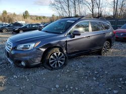 Salvage cars for sale at Candia, NH auction: 2017 Subaru Outback 3.6R Limited