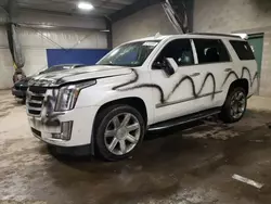 Salvage cars for sale from Copart Chalfont, PA: 2017 Cadillac Escalade Luxury