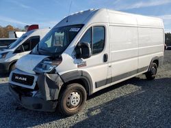 Salvage cars for sale from Copart Concord, NC: 2019 Dodge RAM Promaster 2500 2500 High