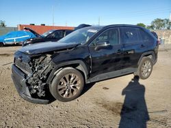 Salvage cars for sale at Homestead, FL auction: 2019 Toyota Rav4 XLE Premium