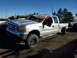 Ford salvage cars for sale: 1999 Ford F350 SRW Super Duty