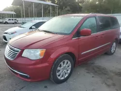 Salvage cars for sale at Savannah, GA auction: 2014 Chrysler Town & Country Touring