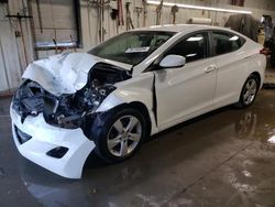 Salvage cars for sale at Elgin, IL auction: 2013 Hyundai Elantra GLS