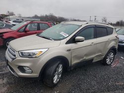 Ford salvage cars for sale: 2017 Ford Escape Titanium