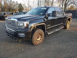 Salvage trucks for sale at New Britain, CT auction: 2017 GMC Sierra K1500 Denali