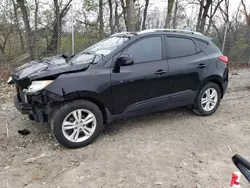 Salvage cars for sale at Cicero, IN auction: 2010 Hyundai Tucson GLS